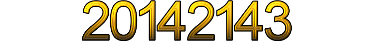 Number 20142143