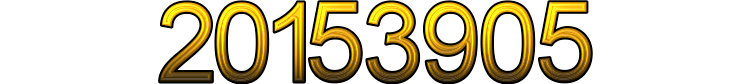 Number 20153905