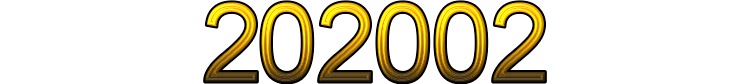 Number 202002