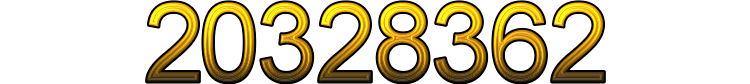 Number 20328362