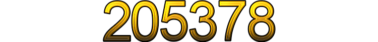 Number 205378
