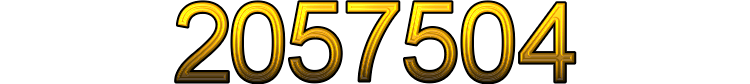 Number 2057504