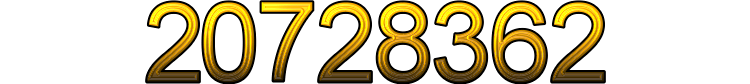 Number 20728362