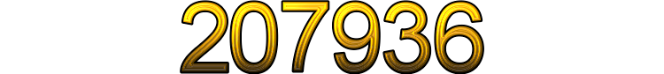 Number 207936