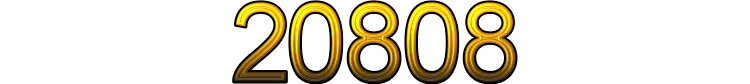 Number 20808