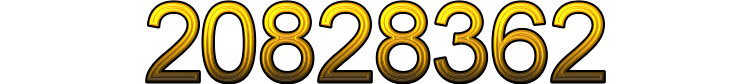 Number 20828362 Number 20828362