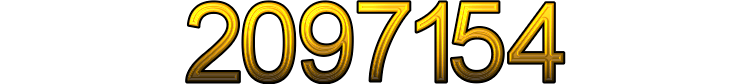 Number 2097154