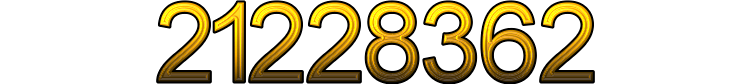 Number 21228362