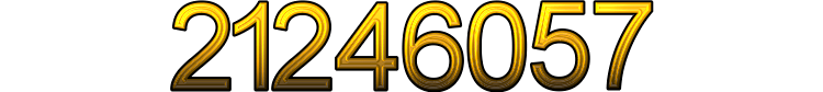 Number 21246057