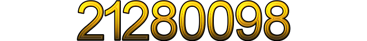 Number 21280098 Number 21280098