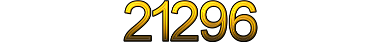 Number 21296