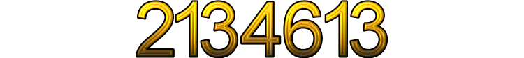 Number 2134613