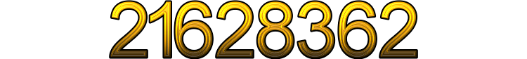 Number 21628362