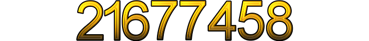 Number 21677458