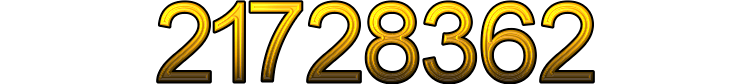 Number 21728362