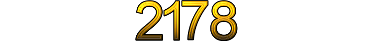 Number 2178