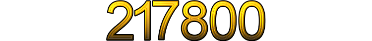 Number 217800