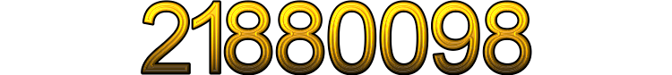Number 21880098