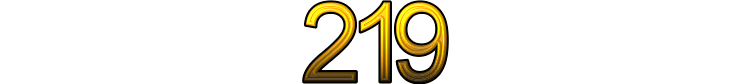 Number 219