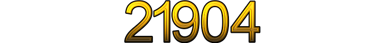 Number 21904