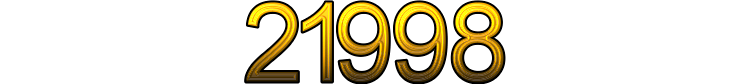 Number 21998
