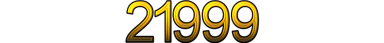 Number 21999