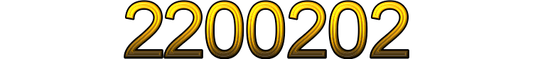 Number 2200202