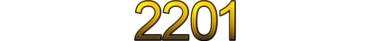 Number 2201