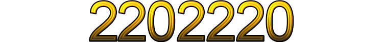 Number 2202220