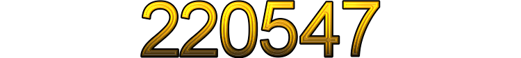 Number 220547