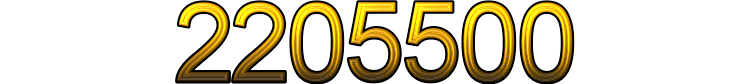 Number 2205500