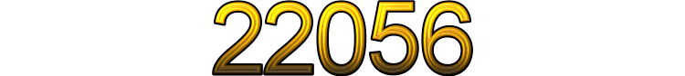 Number 22056