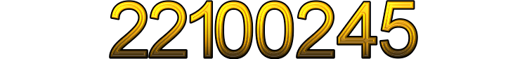 Number 22100245