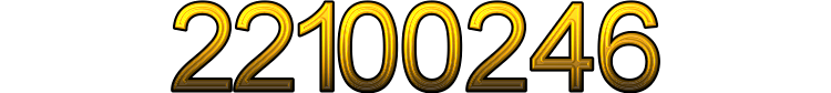 Number 22100246