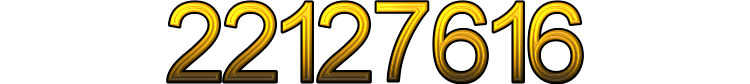 Number 22127616