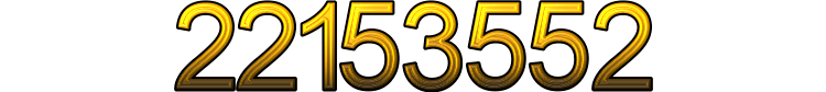 Number 22153552