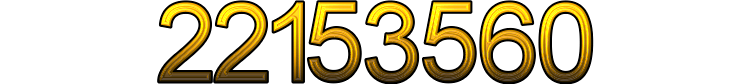 Number 22153560