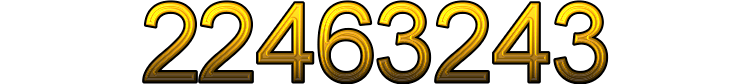 Number 22463243