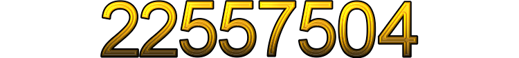 Number 22557504