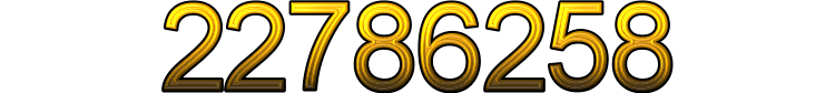 Number 22786258