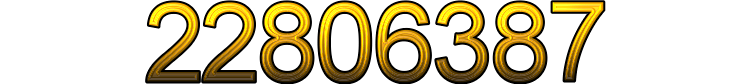 Number 22806387