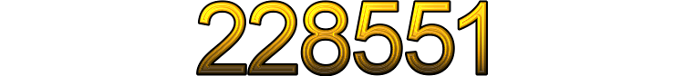 Number 228551