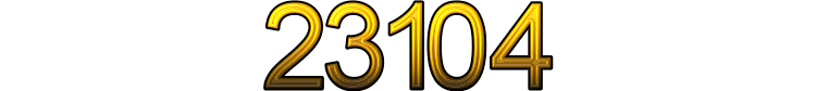 Number 23104
