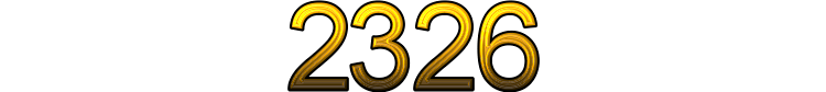Number 2326