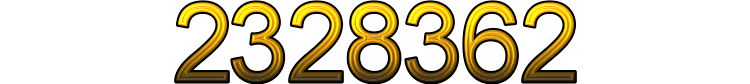 Number 2328362 Number 2328362