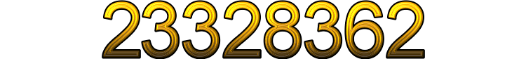 Number 23328362 Number 23328362
