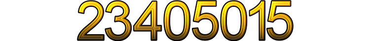Number 23405015 Number 23405015