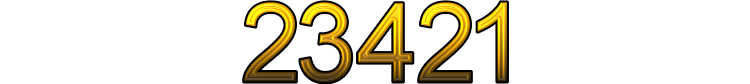 Number 23421