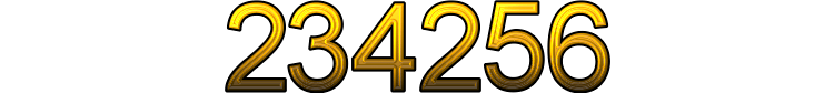 Number 234256