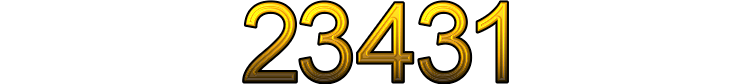 Number 23431
